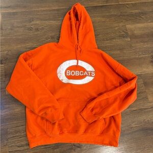 NWOT Bright Orange Bobcats Hoodie